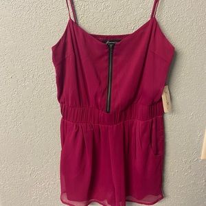 Magenta jumpsuit